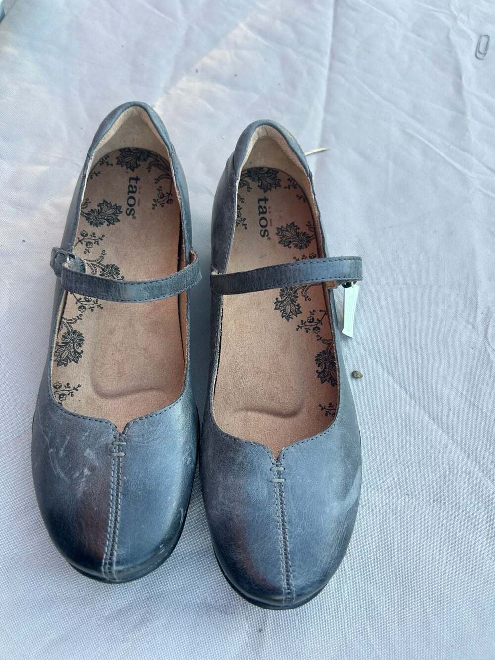 Taos Ta Dah Mary Jane Steel Leather